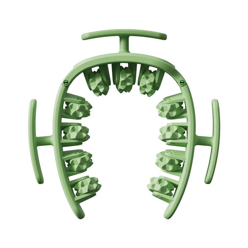 Multifunctional Manual Round Massager Roller Fitness Waist Buttocks Muscles Leg Gripper Stovepipe Thigh Removable Massage Gym Tool Beauty Health - Here2Save