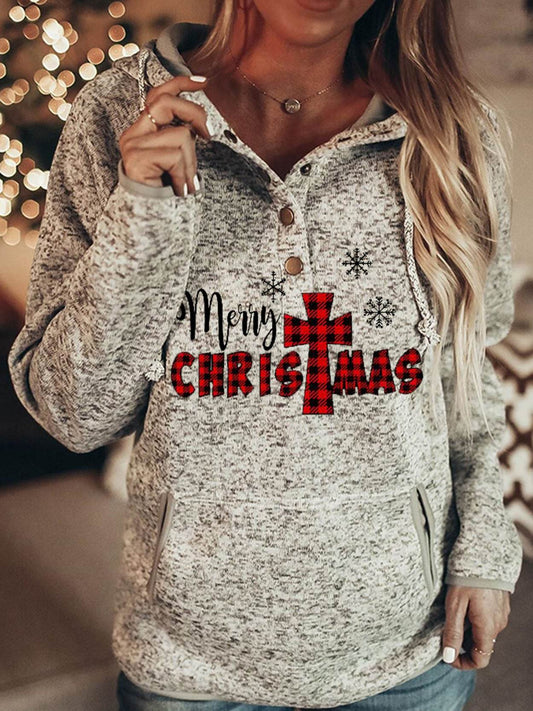 New Women's Christmas Printed Sweater - Here2Save