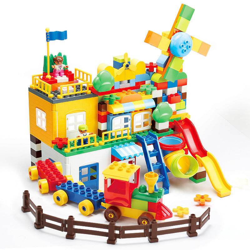 Children's small and large particles assembled educational toys - Here2Save