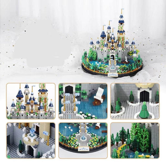 Fairytale Castle Building Series Micro Particle Assembling Building Block Toys - Here2Save
