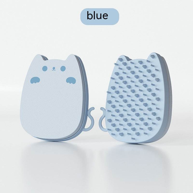 Pet Sponge Silicone Comb For Cats - Here2Save