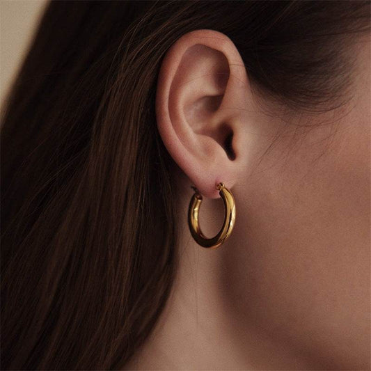 Broad Round Hoops - Here2Save