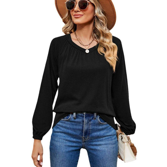 Women's Fashion Casual Loose Pullover - Here2Save