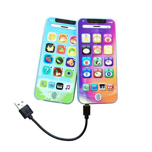 Children's simulation touch music charging toy mobile phone - Here2Save