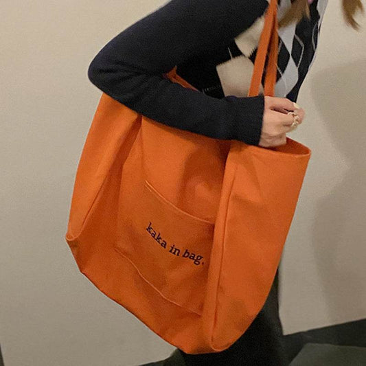 Ins Large Capacity Bag Shopping Bag Fashion Totes Versatile Shoulder Bag - Here2Save