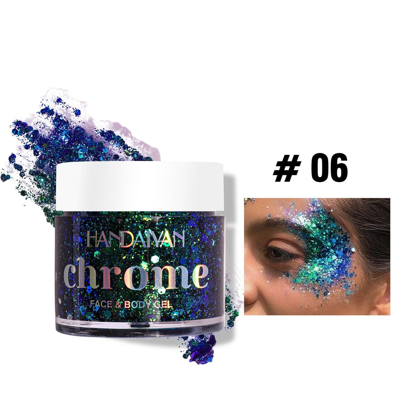 Color Changing Gel Sequin Eyeshadow - Here2Save