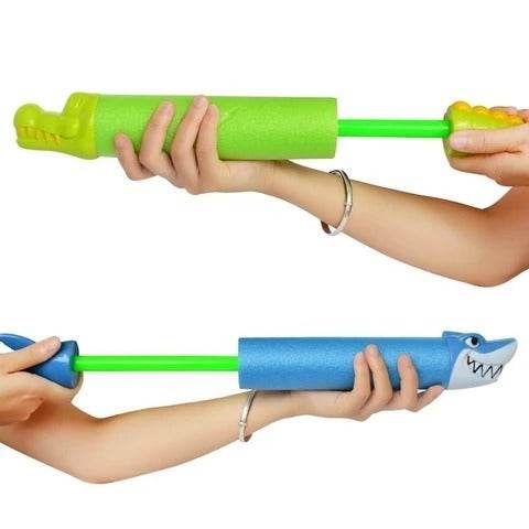 33cm Summer Water Gun Toys Pistol Blaster Shooter Outdoor Swimming Pools Cartoon Shark - Here2Save