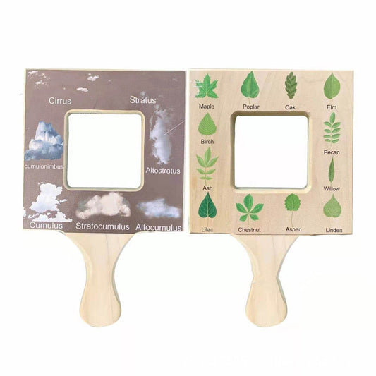 Nature Guide Viewfinder Finder Leaves Cloud - Here2Save