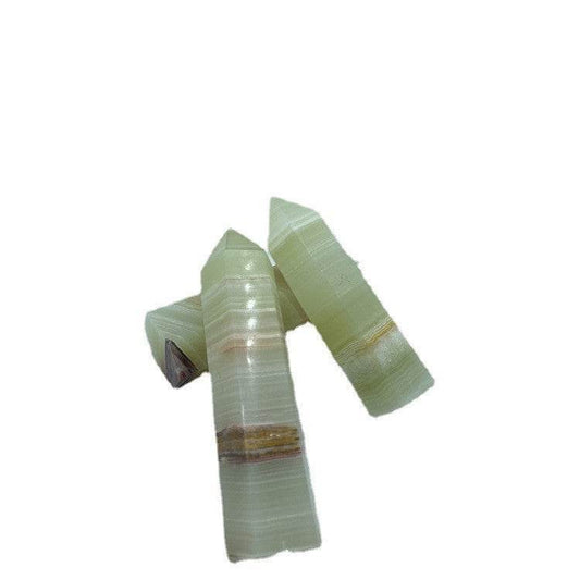 Crystal Column Six Sided Single Pointed Ornaments - Here2Save