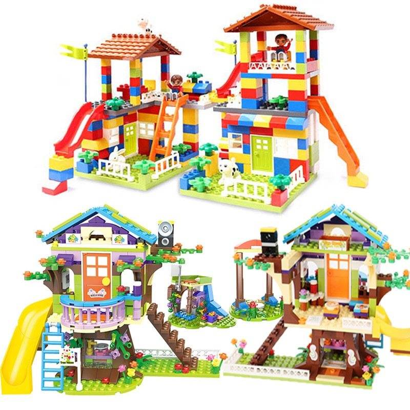 Puzzle assembling building block toys - Here2Save