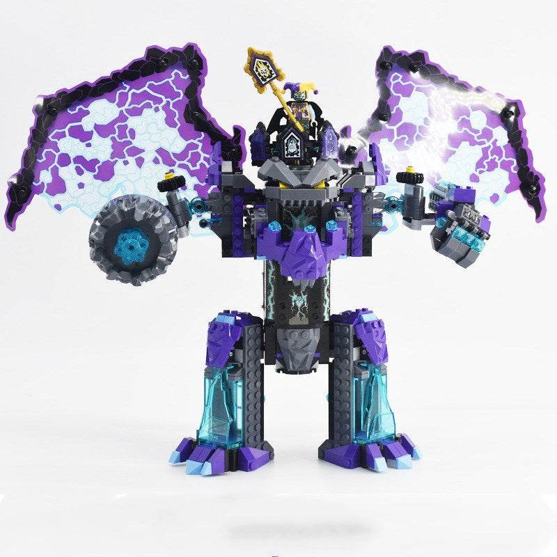 Future Knights Clown Mecha Stone Assembled Building Blocks - Here2Save