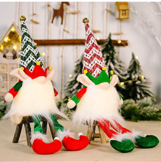 Rudolph Doll With Christmas Elf With Lights - Here2Save