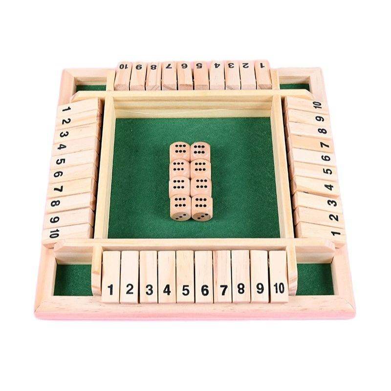 Ultimate Shut The Box Board Game - Here2Save