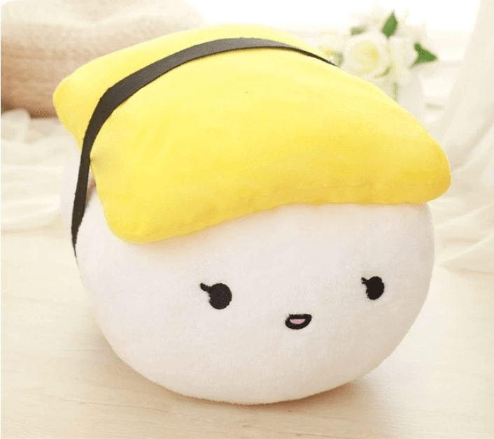 Sushi Rice Shape Stuffed Throw Pillow Cushion Toy - Here2Save