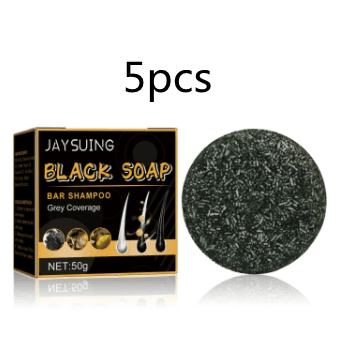 Black Thick Hair Care Cleansing Scalp Supple Hair Hair Fixation Shampoo Soap - Here2Save