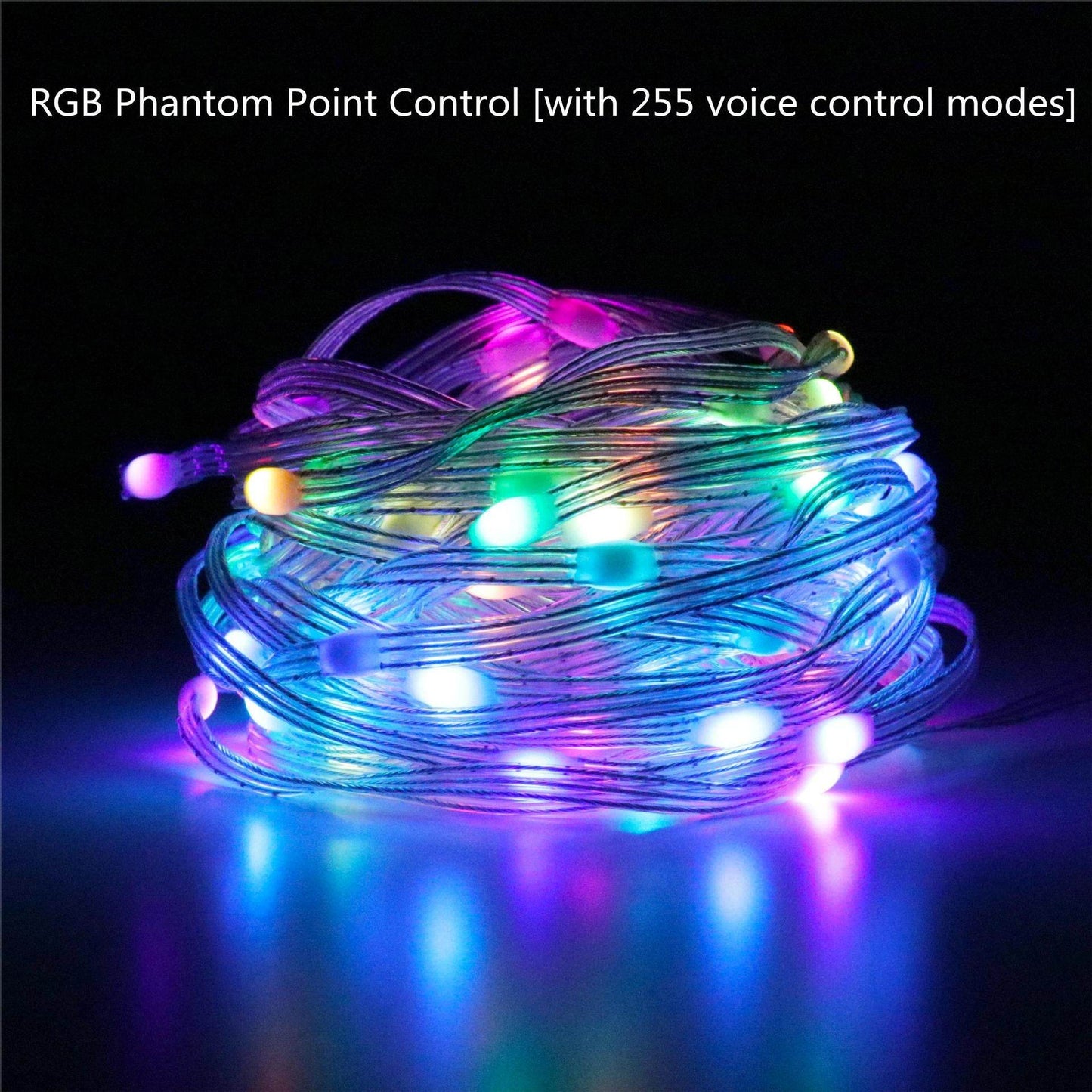 Smart Point Control Voice Control Lighting Chain Mobile Phone Bluetooth APP Control - Here2Save