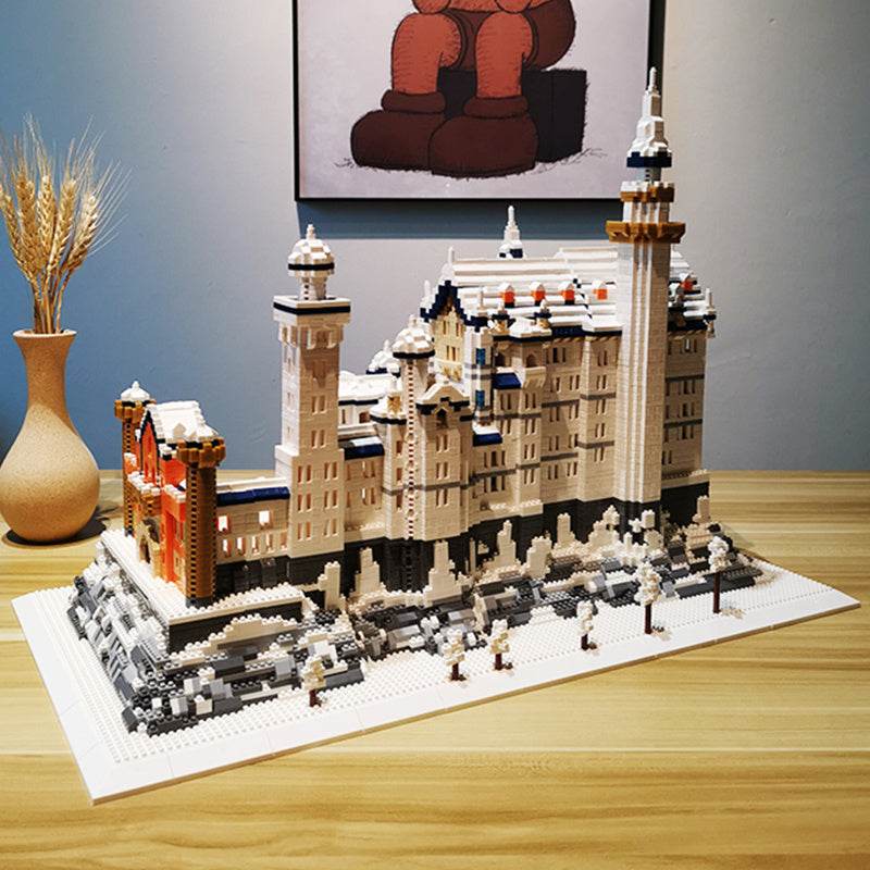 Swan Lake Castle Building Blocks Girl Series Toys High Difficulty - Here2Save