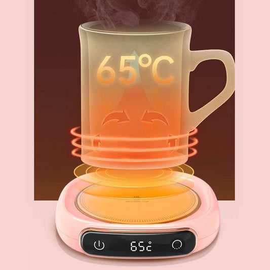 Coffee Mug Warmer Warm Coaster Smart Heating Cup Thermal Insulation Constant Temperature Coaster Heating Pad Desktop - Here2Save