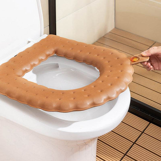 Home Toilet Cover Aromatherapy EVA Four Seasons Universal Portable Paste Toilet Seat Cushion - Here2Save
