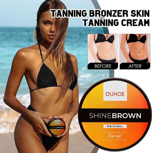 Intensive Tanning Luxe Gel Body Cream After Sun Repair Combination Aloe Vera Gel Wheat Complexion Beach Bronzer Summer Gadgets - Here2Save