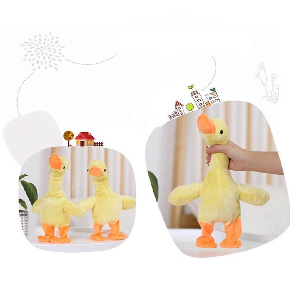 Charging Neck Lifting Singing Little Yellow Duck Toy - Here2Save