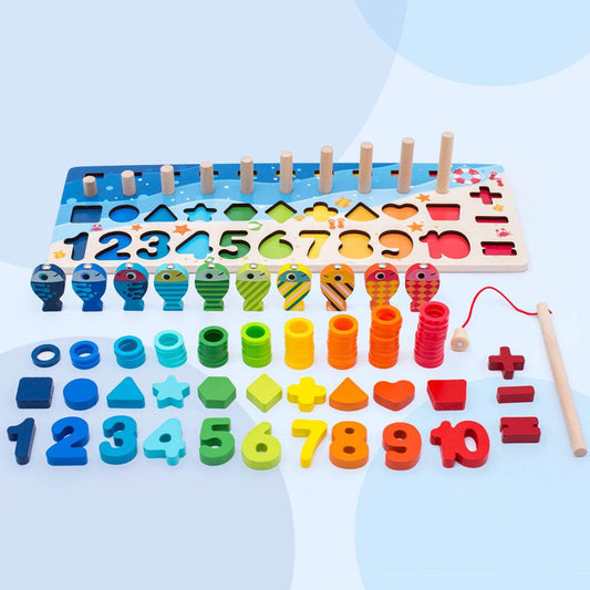 Children 3D Alphabet Number Puzzle Baby Colorful Geometric Digital Letter Educational Toy - Here2Save
