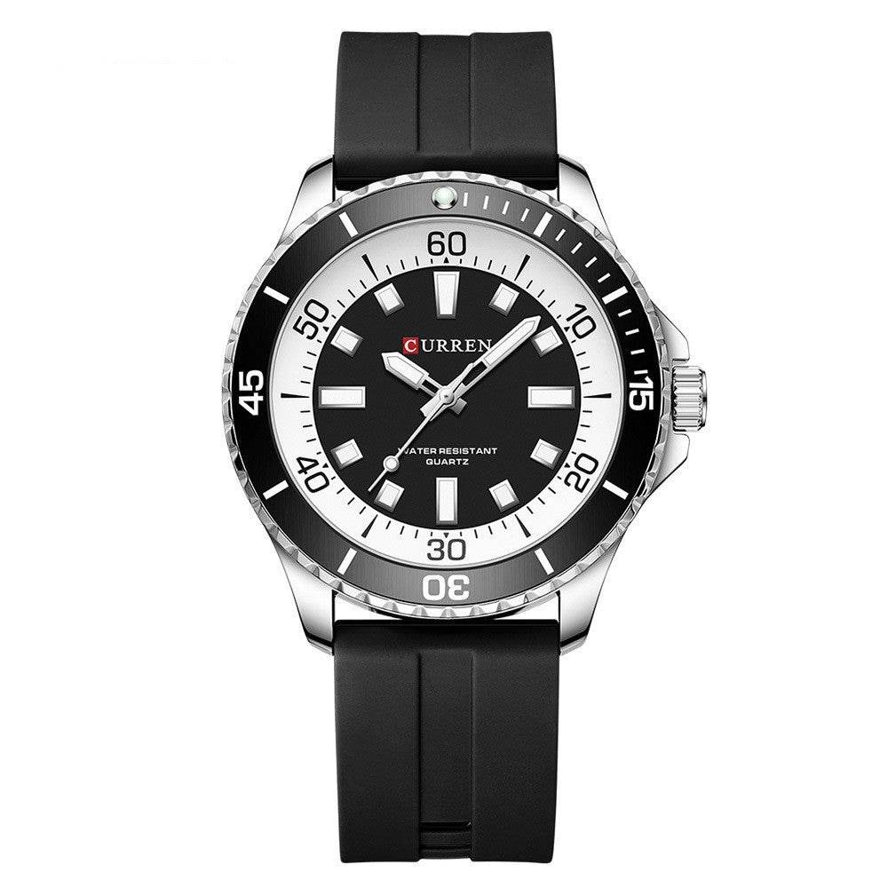 Men's Sports Tape Large Dial Simple Quartz Watch - Here2Save