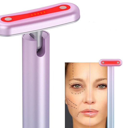 The New Beauty Eye Micro-current Massager Color Light Iontophoresis Instrument - Here2Save