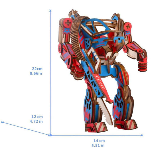 DIY Handmade Wooden Three-dimensional Puzzle Model - Here2Save