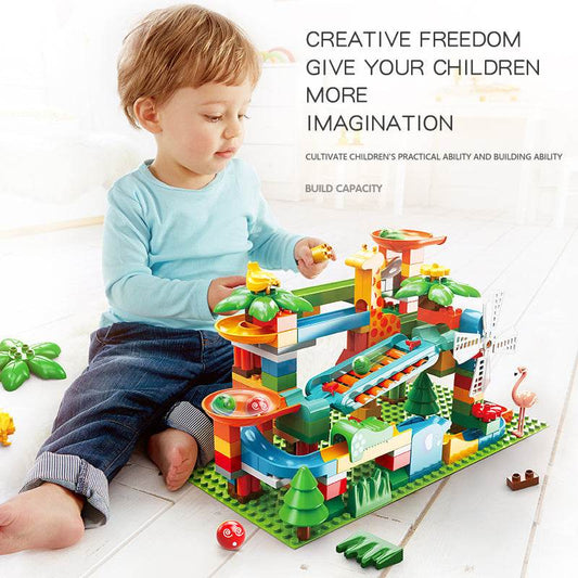Children's small and large particles assembled educational toys - Here2Save