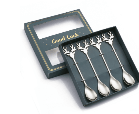 Essert Spoon Fruit Fork Set - Here2Save