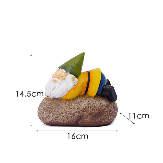 Solar Lamp Resin Handicraft Outdoor Courtyard - Here2Save