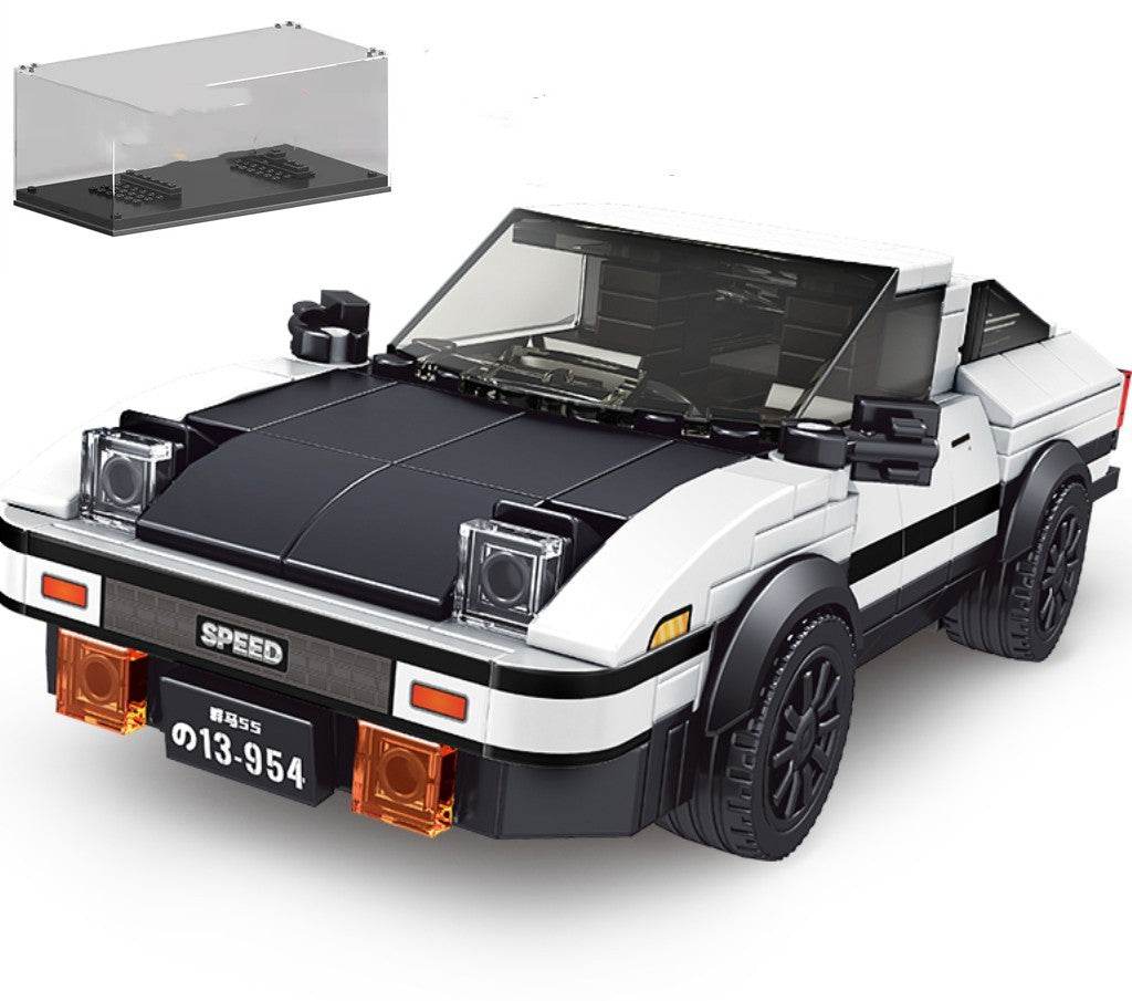 Mini Famous Series Sports Car Assembly Building Blocks Toy Models - Here2Save