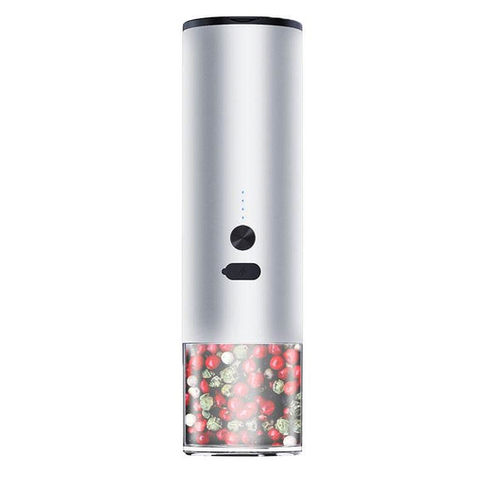 Electric Food Corn Soybean Salt And Pepper Grinder Mill Machine Rechargeable Electric Pepper And Salt Grinder Set With LED Kitchen Gadgets - Here2Save