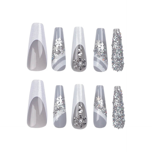 Christmas Wear Nail Tip Finished Product Removable - Here2Save
