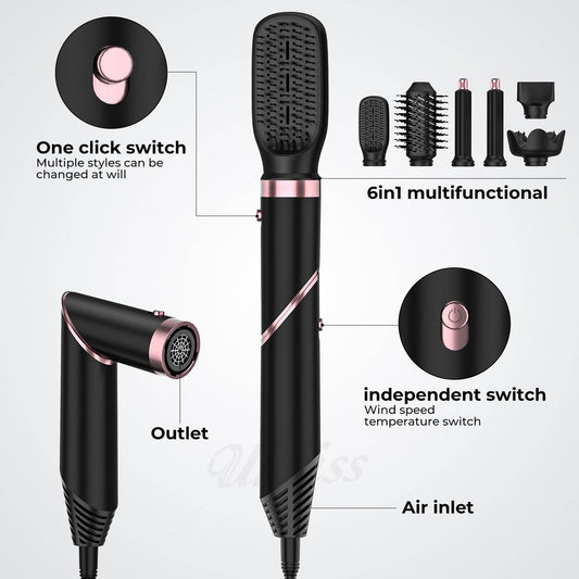 High-speed Hair Dryer Automatic Hair Suction - Here2Save