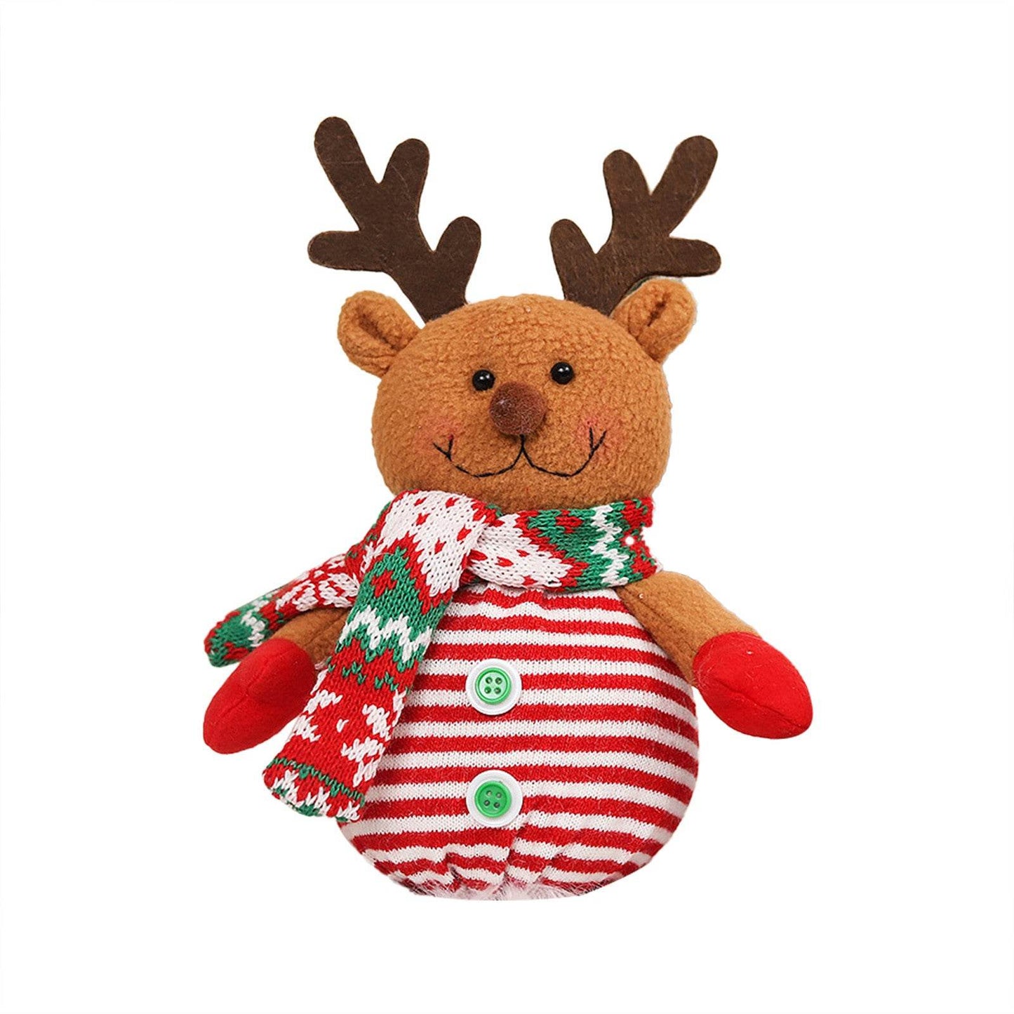 Christmas Knitted Plush Doll Puffed Bag - Here2Save