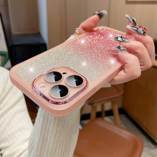 Applicable To 15 Transparent Glitter Phone Case Ultra-thin - Here2Save