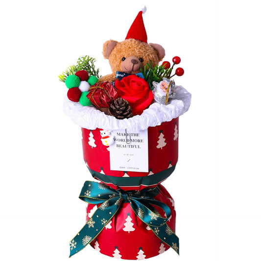 Christmas Doll Bouquet Girl's Birthday Gift - Here2Save
