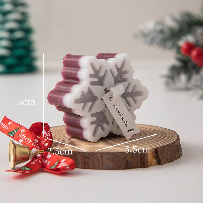 Christmas Gift Snowflake Aromatherapy Candle - Here2Save