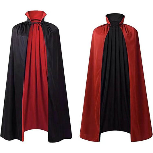 Halloween Cloak Costumes Wizard Cloak For Children Hooded Capes Mantle Black Party Decoration - Here2Save