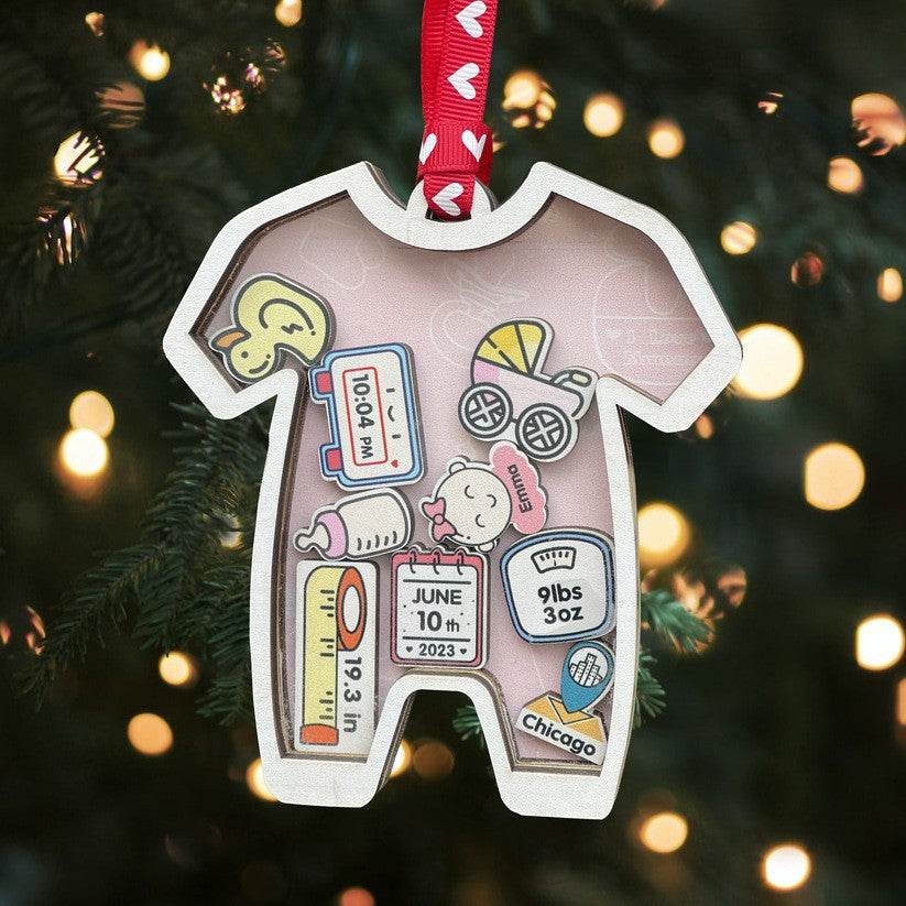 Christmas Tree Decoration Wooden Craftwork Pendant - Here2Save