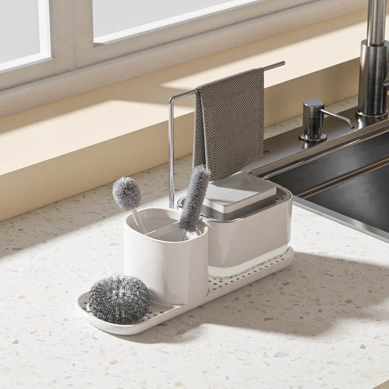 Kitchen Upgrade Manual Press Soap Lye Box - Here2Save