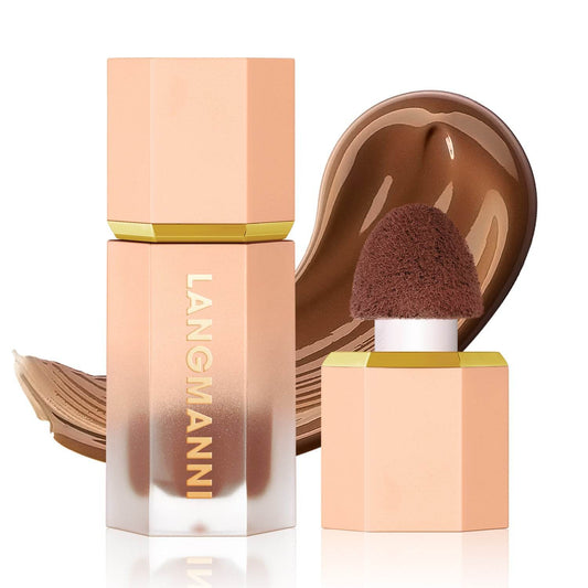 Cross-border Langmanni Three-color Liquid Repair Face Three-dimensional Deepening Contour Side Shadow Repair Makeup - Here2Save