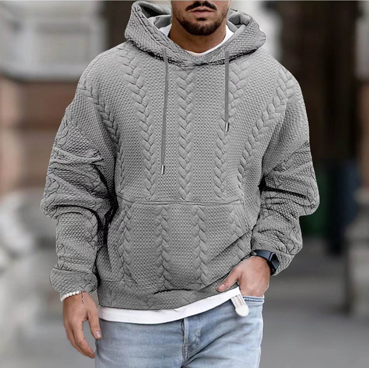 Men's Plus Size Casual Jacket - Here2Save