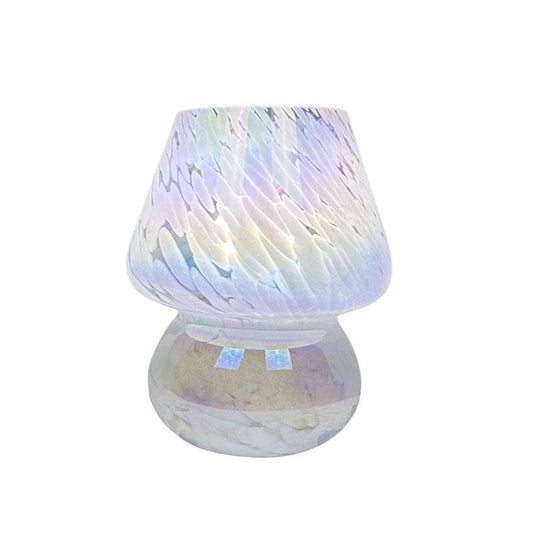 Colorful Mushroom Small Night Lamp Glass Dimmable - Here2Save