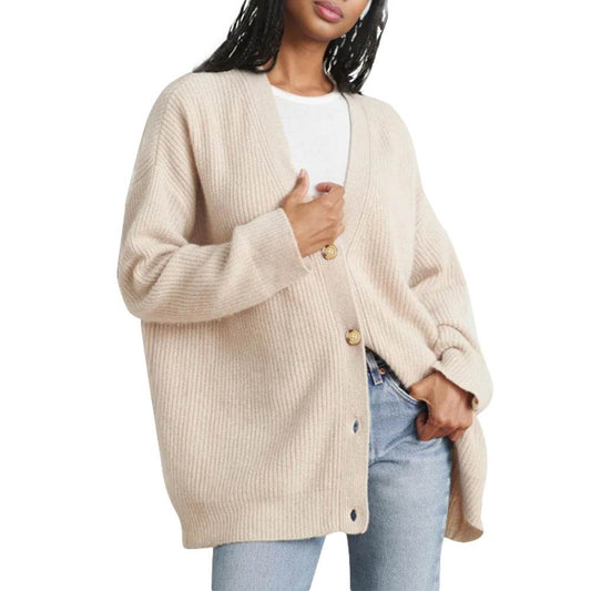 Popular Solid Color Cardigan Sweater Coat For Women - Here2Save