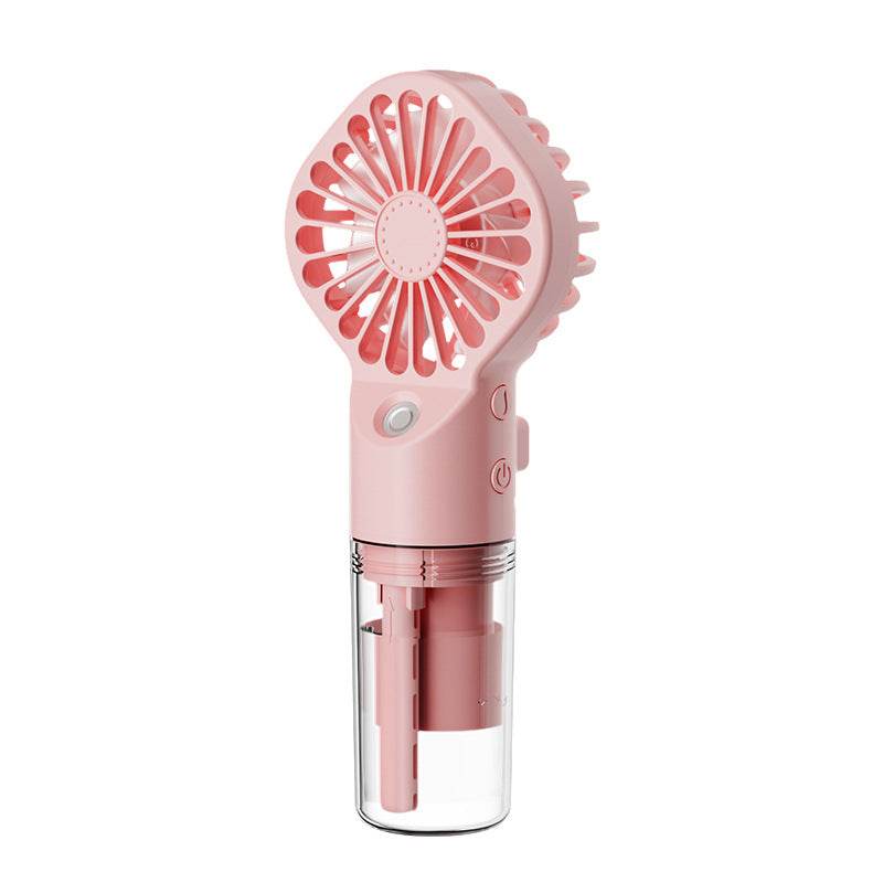 Strong Power Spray Humidification Small Fan Humidification Usb Charging Portable Fan Icy And Refreshing Fan Water Supplement - Here2Save