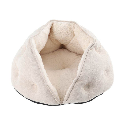 Pet Short Plush Shell Dumpling Nest Fleece Warm - Here2Save