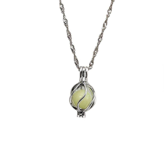 Fluorescent Stone Three-dimensional Planet Noctilucent Necklace - Here2Save
